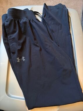 Under Armour Navy Blue Performance Track Pants